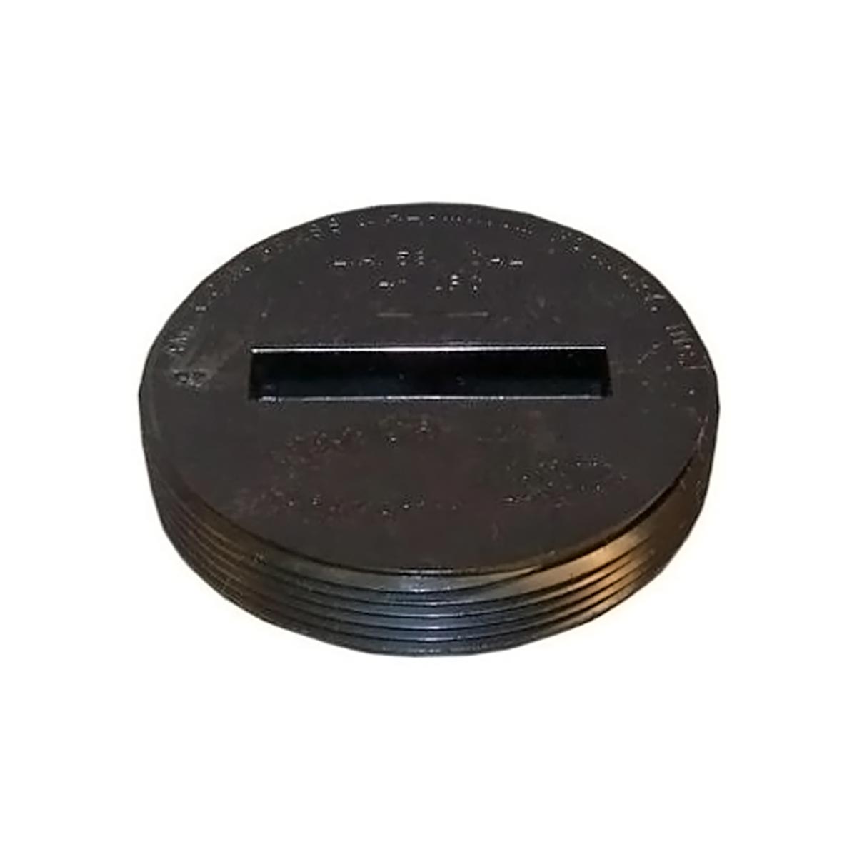 DWV Cleanout Plug Canplas 193064 Flush Cleanout Plug - 4-Inch PVC Drain ...