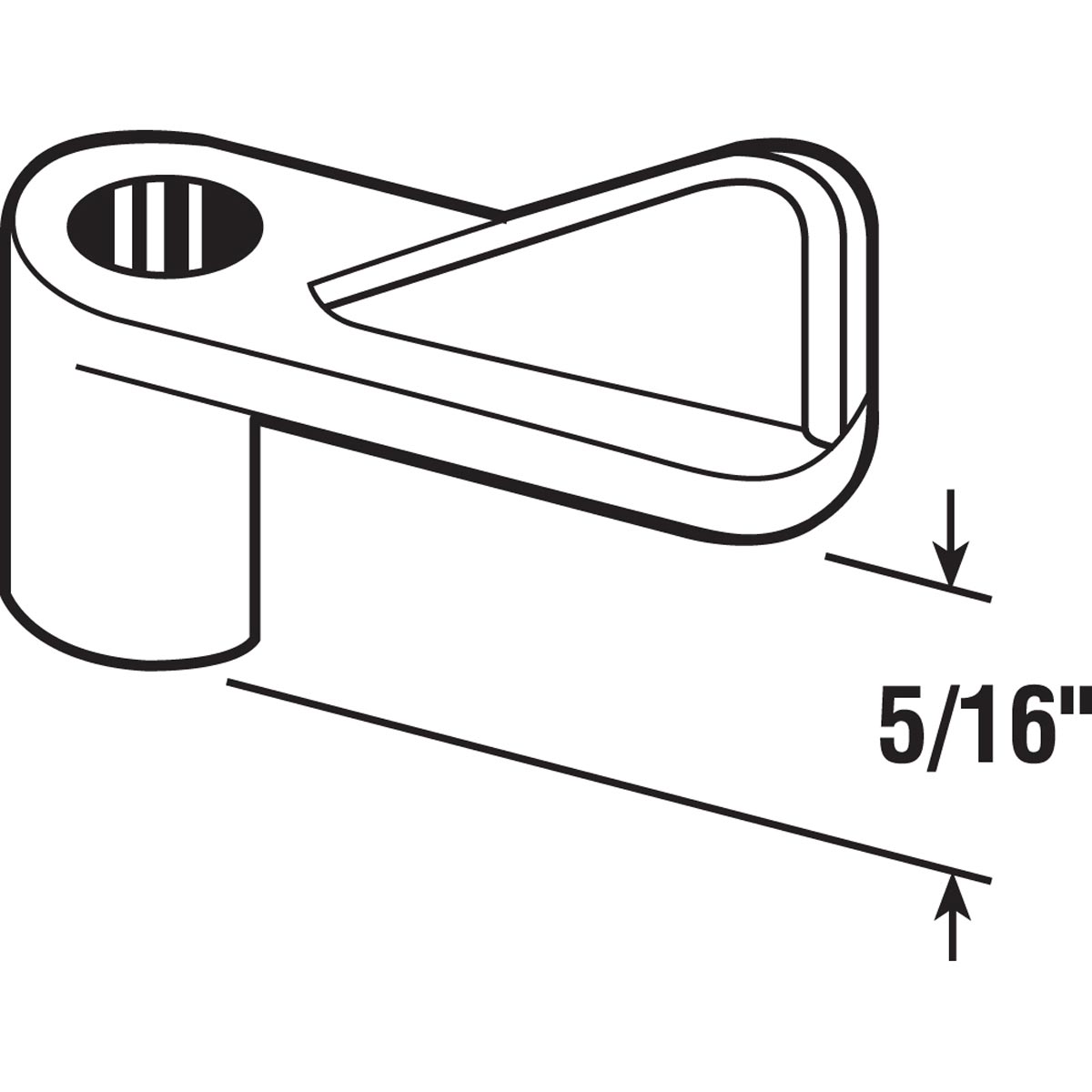 L 5765 Window Screen Clips, 7/16-Inch, Diecast/Zinc,(Pack Of 8 - View #5