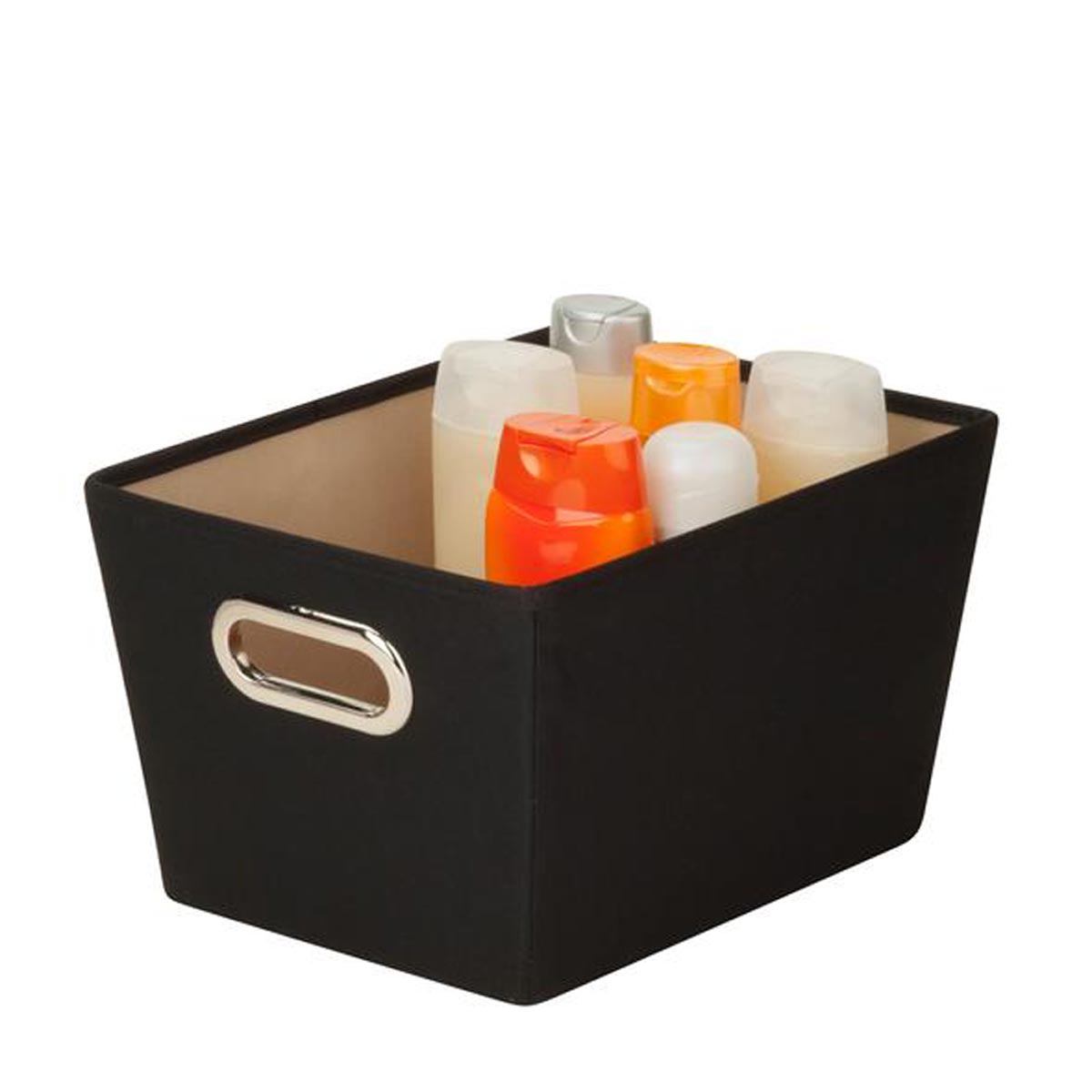 Small canvas storage bins discount