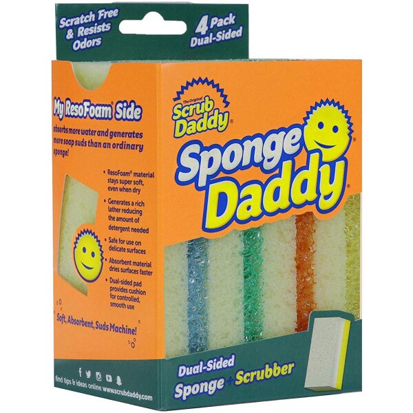 Sponge Daddy 4-Pack Durable Sponges