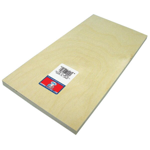 12 in. (L) x 6 in. (W) x 1/2 in. (T) Birch Veneer Plywood City Mill