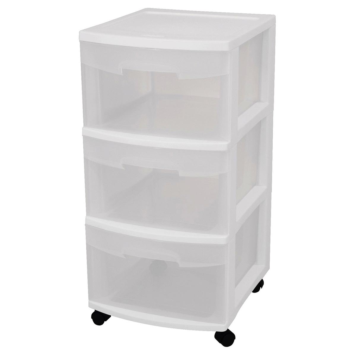 Sterilite Ultra 2-Drawer Storage Cart White