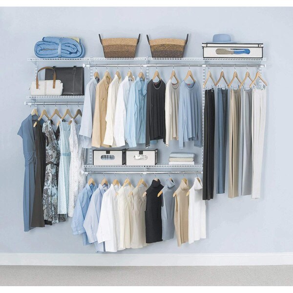 Rubbermaid Configurations 4 Ft. to 8 Ft. Closet No-Cut Adjustable