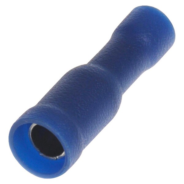 Blue Female Bullet Connectors (18-14) | City Mill