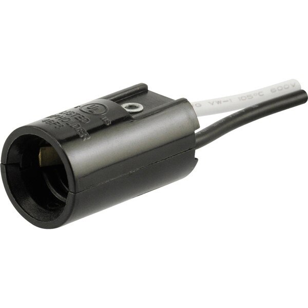 Candelabra Pigtail Socket with Leads City Mill