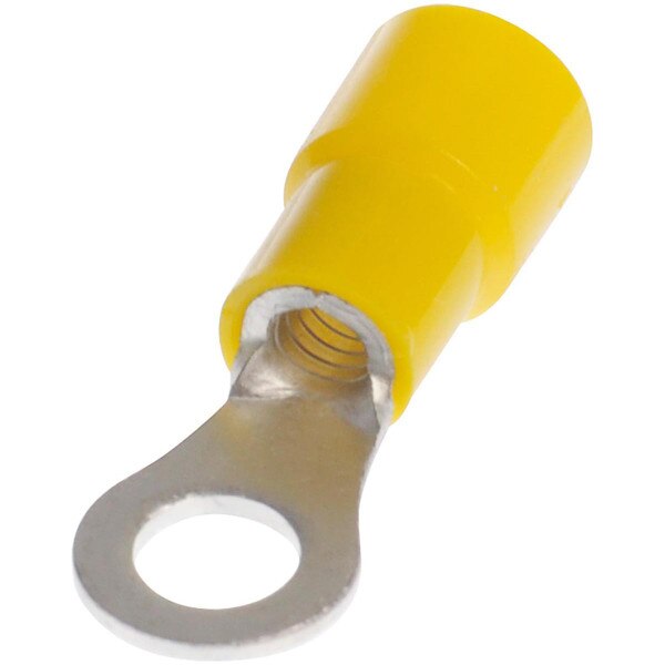 Yellow Ring Wire Terminal (1210 Gauge x 10 Stud) City Mill