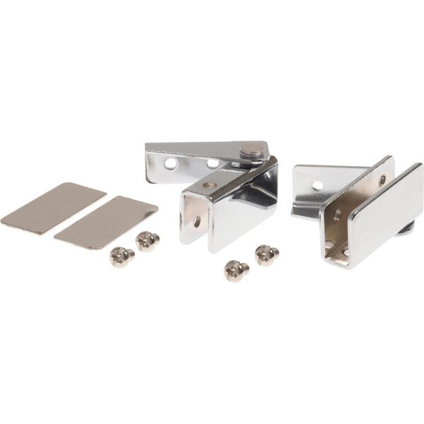 SurfaceMount Glass Door Hinge (Top & Bottom Chrome) City Mill