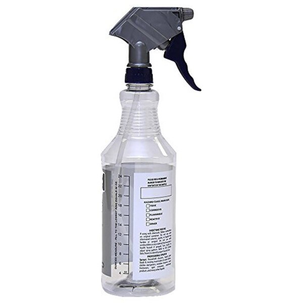 Plastic Trigger Spray Bottle 16 oz Heavy Duty Chemical Resistant Sprayer