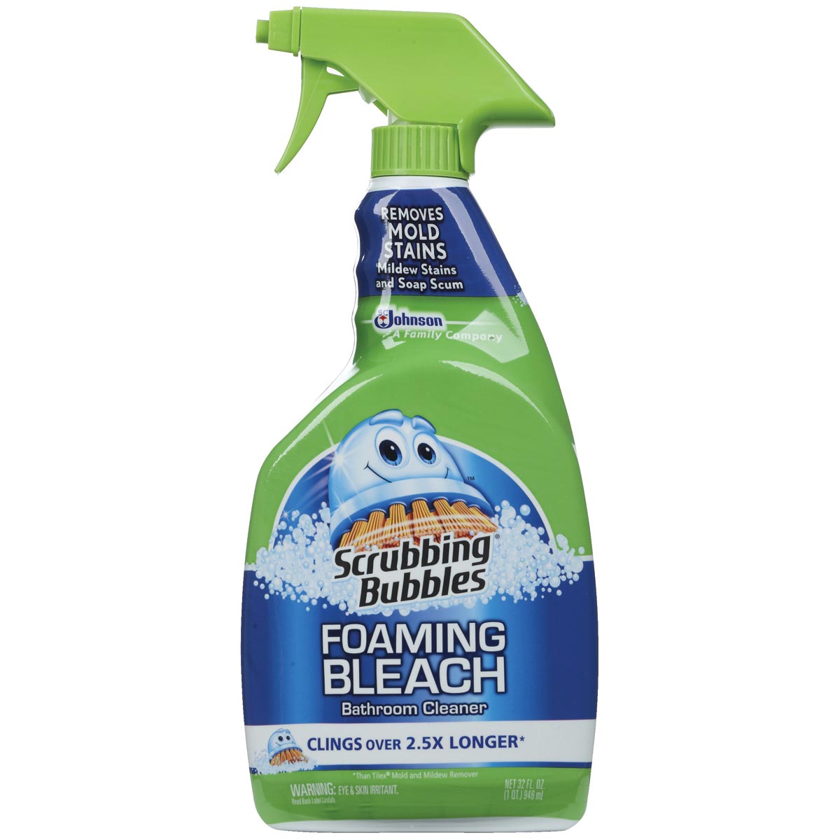 Scrubbing Bubbles 32 fl. oz. Foaming Bleach Bathroom Cleaner - Thumbnail 3