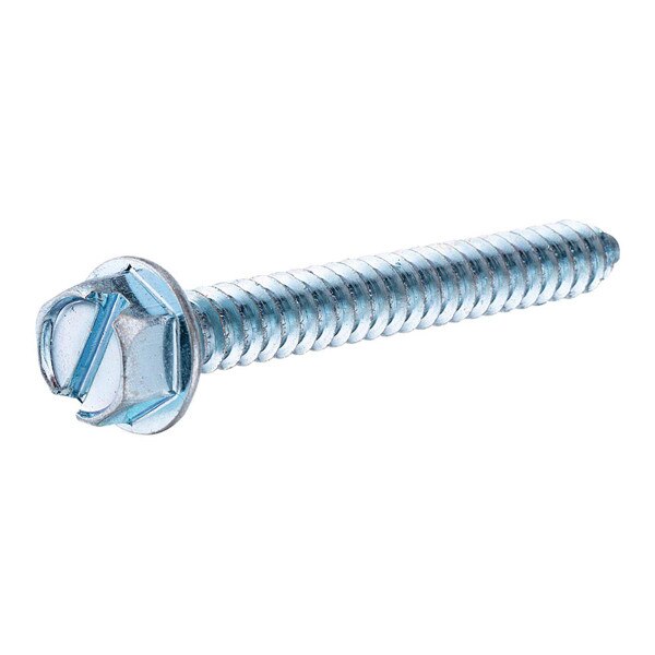 Aluminum Slotted Hex Washer Sheet Metal Screw (14 x 1 in.) City Mill