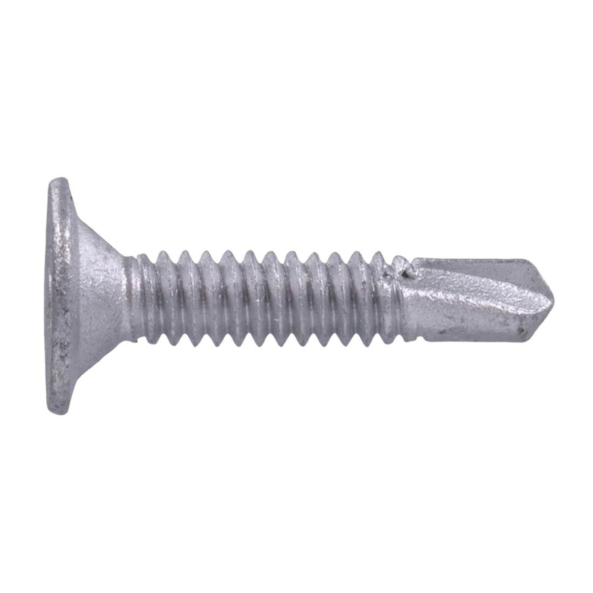 Hillman 560662 10-24 X 1-1/4 Inch Wafer Head Phillips Self-Drilling Screws – 100-Pack, Zinc-Plated, For Wood, Fiberglass & Metal, Coarse Threads, No Pilot Hole Needed