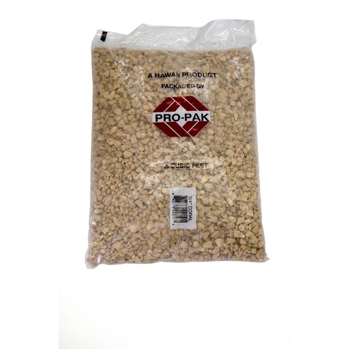 0.5 cu. ft. 3/4 in. Coral Rock | City Mill
