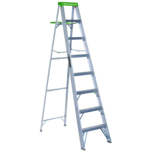 Louisville Ladder 225 lb Duty Rating Aluminum Step Ladder, 6ft