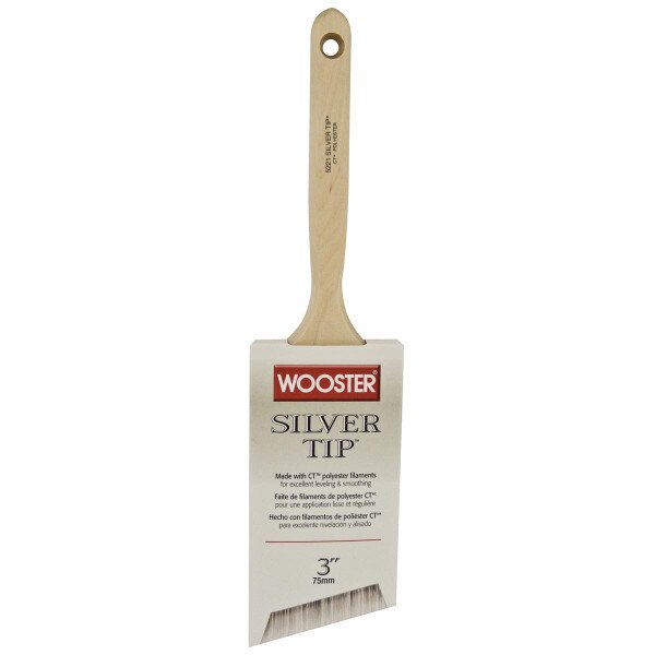 Wooster 3 in. Silver Tip Angle Sash Paint Brush City Mill