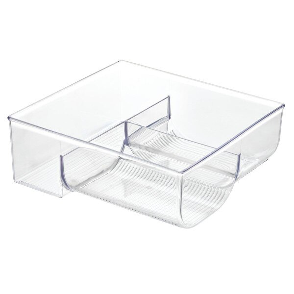 iDesign Kitchen Binz Clear Lid Organizer City Mill