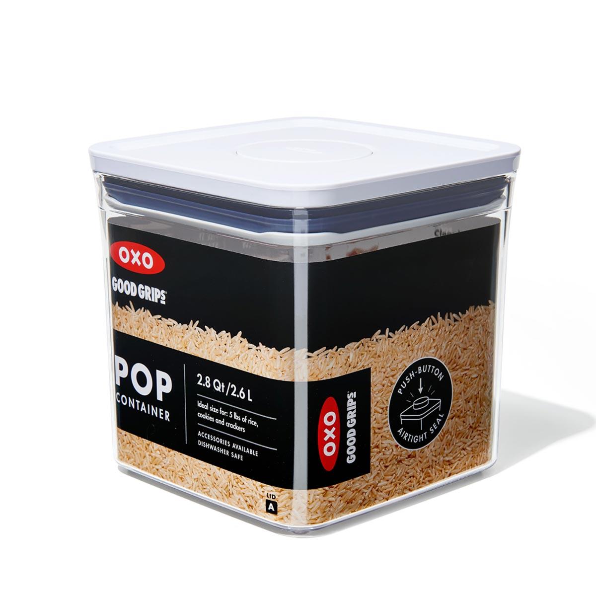 OXO Good Grips POP Container, Big Square Short 2.8 qt | City