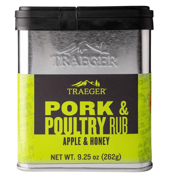 Traeger Pork & Poultry Rub Seasoning with Apple & Honey, 9.25 oz