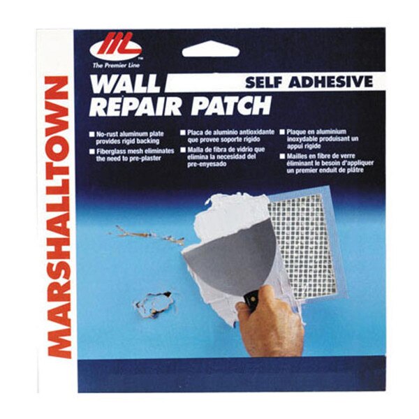 4 in. x 4 in. Wall Repair Patch Kit City Mill