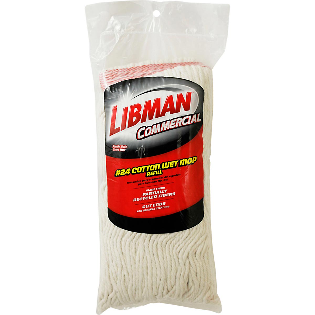 Libman #24 Cut-End Cotton Mop Head | City Mill Libman #24 Cut-End Cotton Mop Head | City Mill