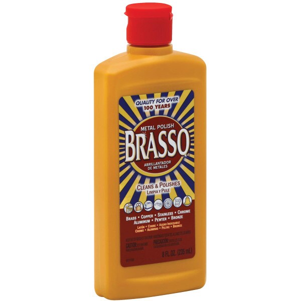 Brasso Metal Polish & Cleaner - 8 fl oz bottle