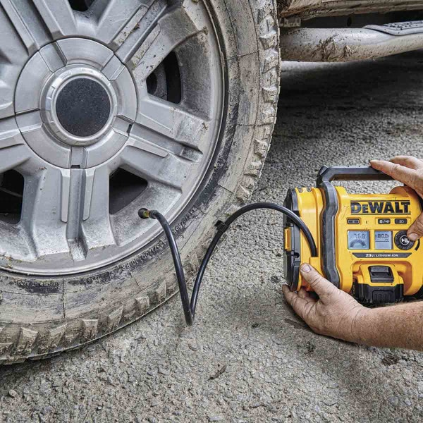 20V Max* Cordless Tire Inflator, Cordless & Corded Power, Tool Only