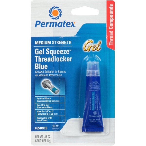 Permatex Medium Strength Threadlocker Gel 5 oz City Mill