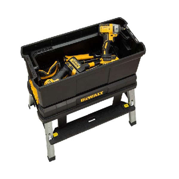 DEWALT 25 in. Step Stool Tool Box DWST25090 - The Home Depot