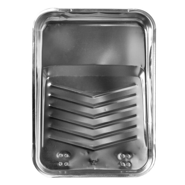 RollerLite 9 in. Metal Paint Roller Tray, Silver City Mill