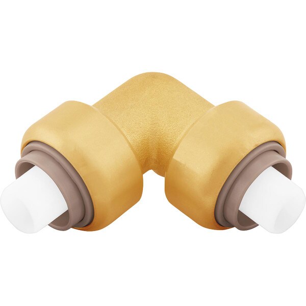 Plumbite 3 4 in push on 90 degree elbow city mill