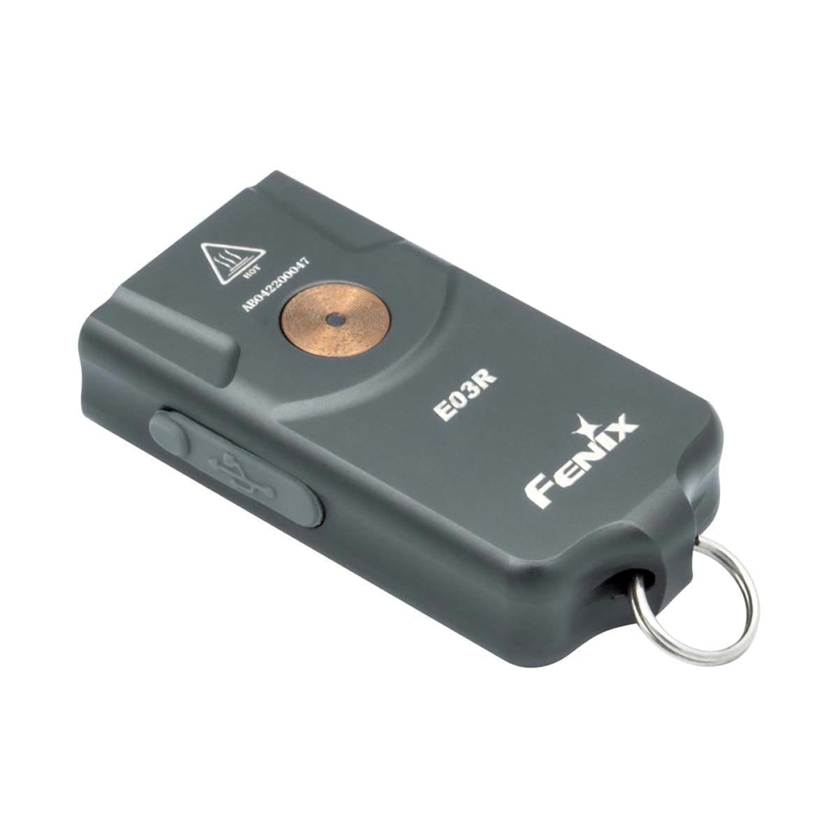 Fenix E03R 260 Lumen LED Keychain Flashlight with USB