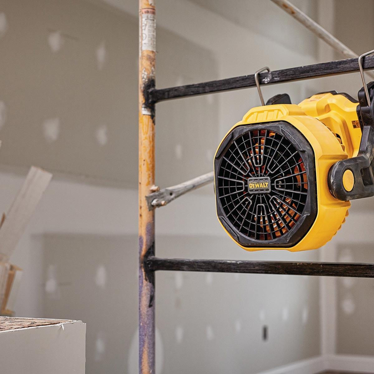 DEWALT 20V MAX 11 in. Corded Cordless Jobsite Fan Tool Only No