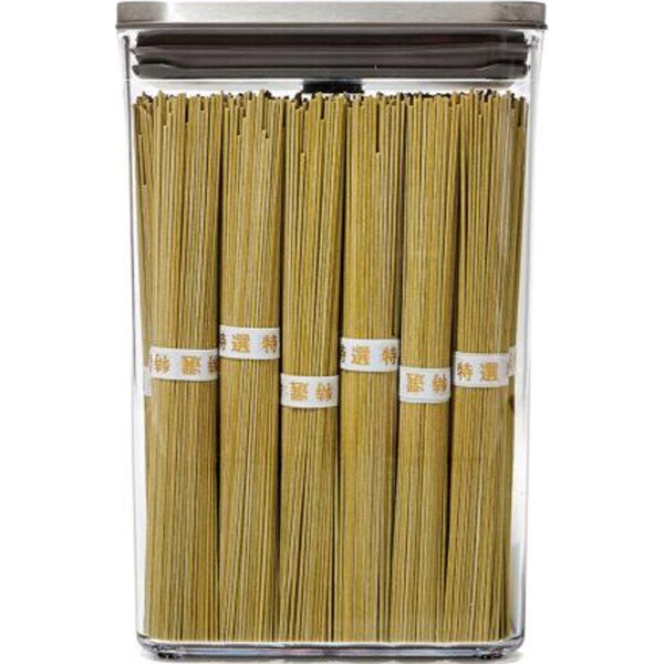 The OXO Steel POP Container is an elevated and spaceefficient solution for keeping dry foods