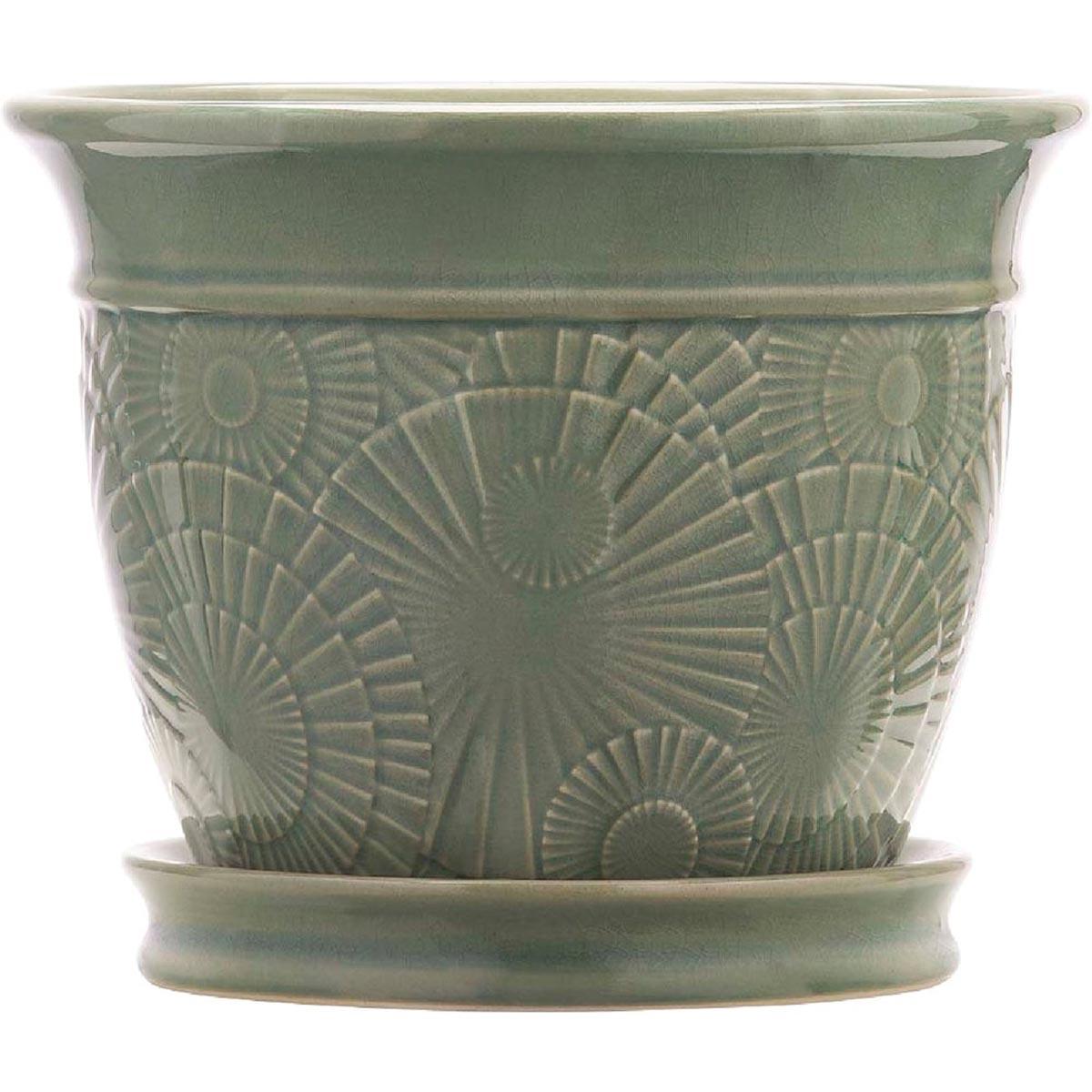 Tapered Shallow Type Plant Pot-S' SRL (Black) – MELLOWIST
