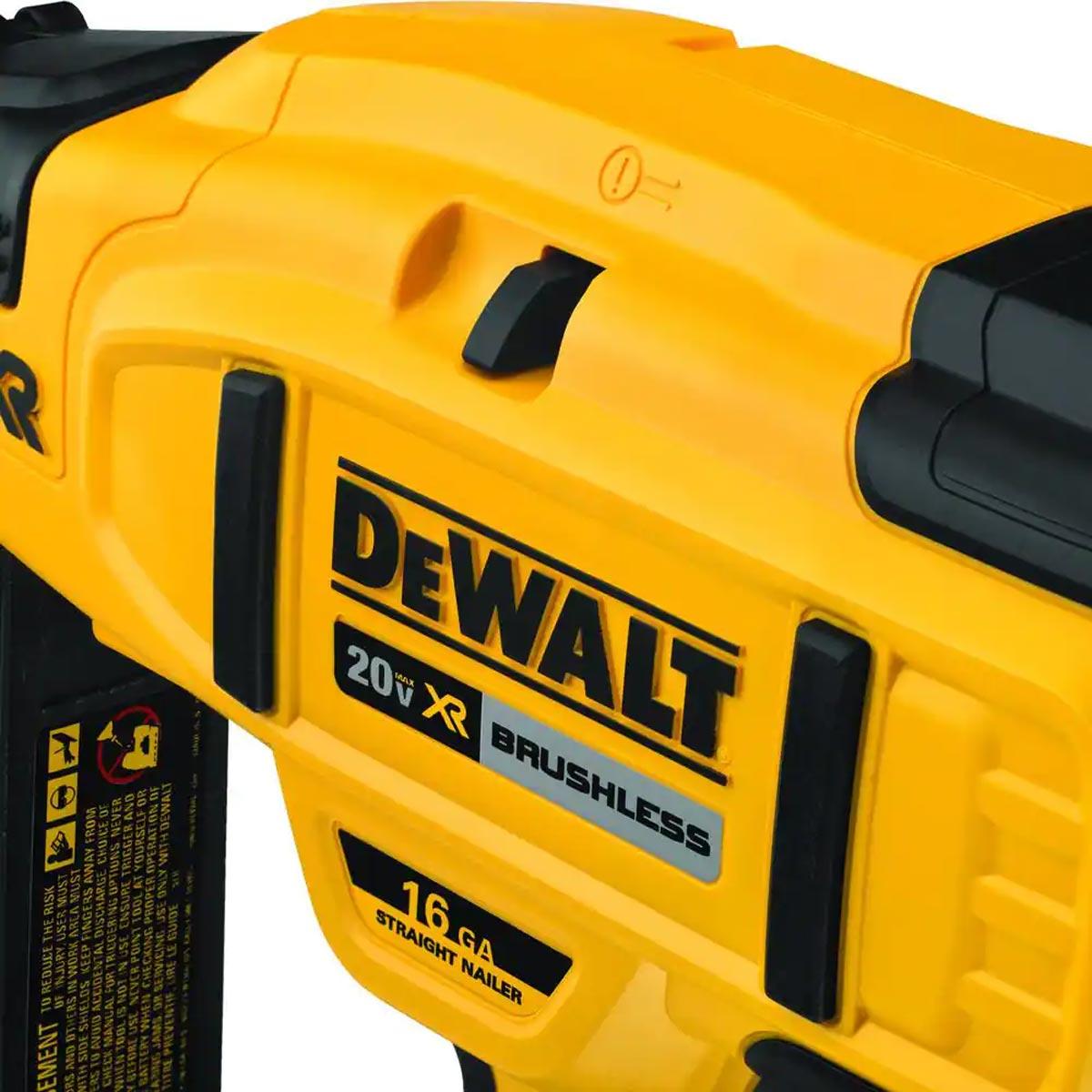 DeWalt Cordless Finish Nailer 16Ga Brushless 18v - Bare Tool