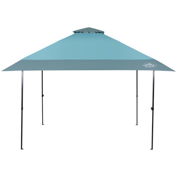 Yoli Pagoda EasyLift 170 13 ft. x 13 ft. Canopy PopUp Tent, Blue/Gray