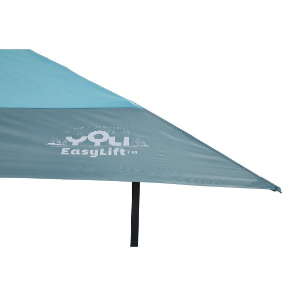 Yoli Pagoda EasyLift 170 13 ft. x 13 ft. Canopy PopUp Tent, Blue/Gray