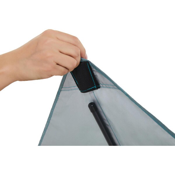 Yoli Pagoda EasyLift 170 13 ft. x 13 ft. Canopy PopUp Tent, Blue/Gray