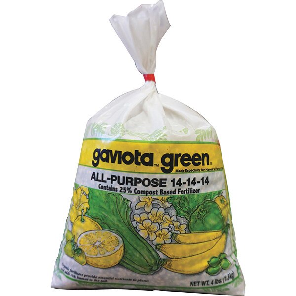 Gaviota 4 lb. All Purpose Fertilizer, 141414 City Mill