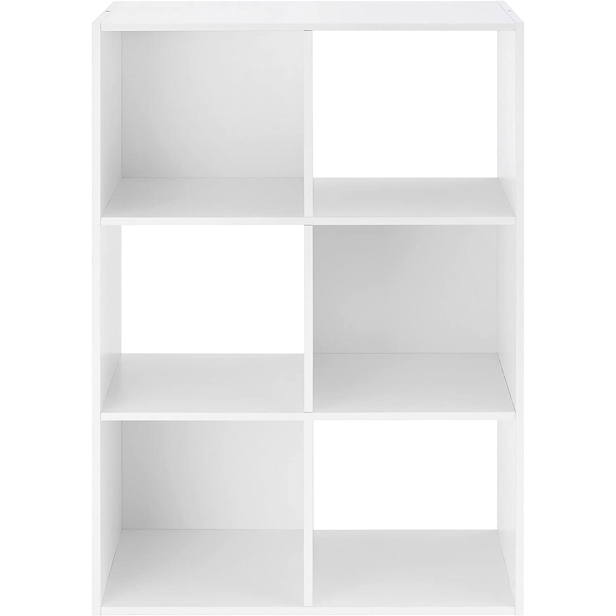 Whitmor White 6 Cube Organizer Shelf | City Mill Whitmor White 6 Cube Organizer Shelf | City Mill