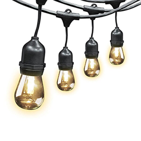 Feit Electric 12 ft. 6Bulb LED String Lights with Dual Mode Flame