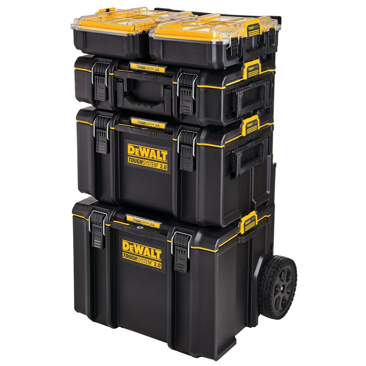 DEWALT ToughSystem 2.0 Deep Compact 6 Compartment Organizer City Mill