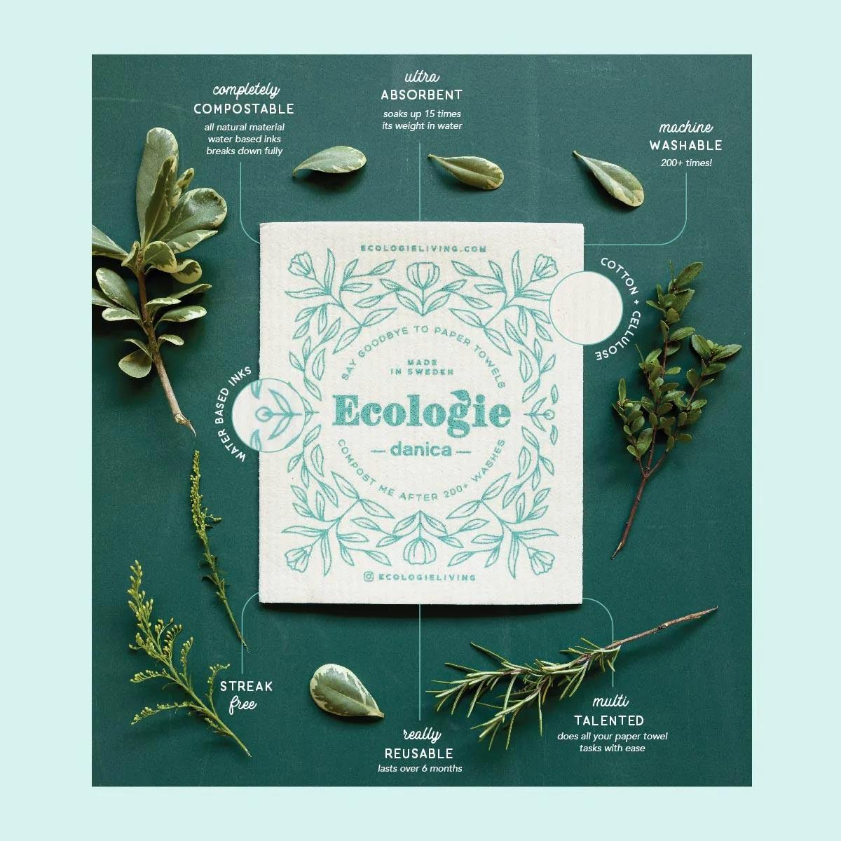 Ecologie Swedish Dishcloth - Thumbnail 3