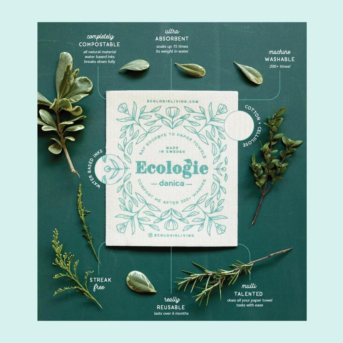 Ecologie Swedish Sponge Cloth - Thumbnail 2