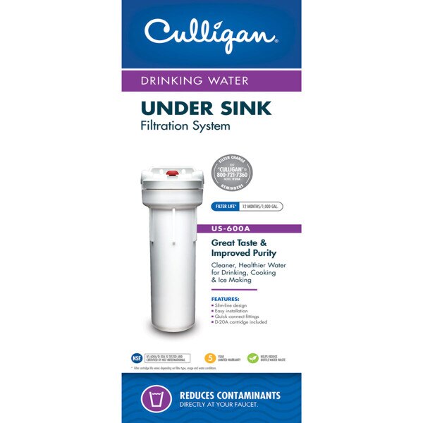 Culligan US600A Under Sink Water Filter System City Mill