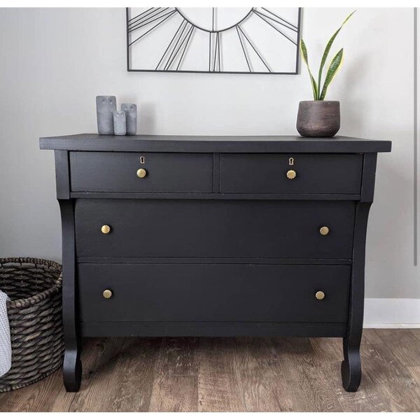 Beyond Paint 1 Pint Licorice Black AllinOne MultiSurface Refinishing