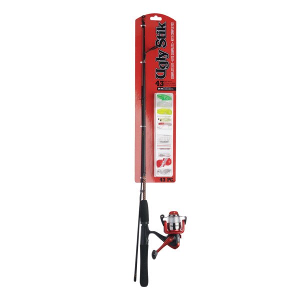 Ugly Stik 43Piece Complete Spinning Fishing Rod Kit City Mill
