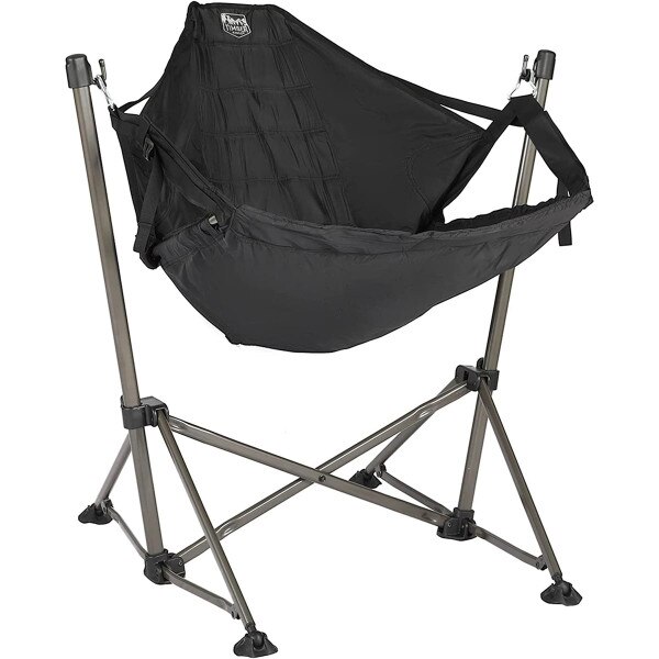 Timber Ridge Black Portable Folding Hammock Chair with Carry Bag City