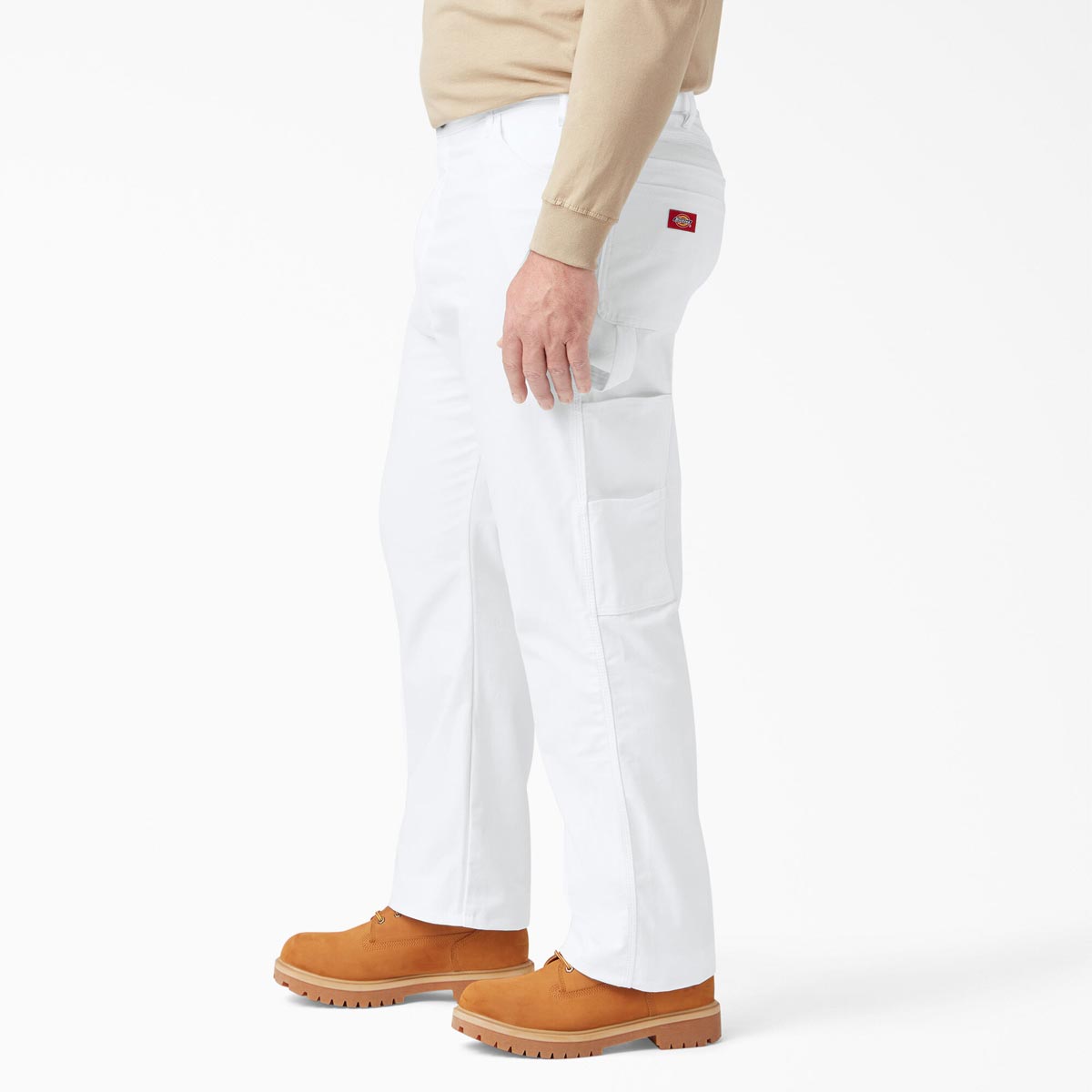 Dickies Waist 30 Inseam 32 White Relaxed Fit Painter's Pants