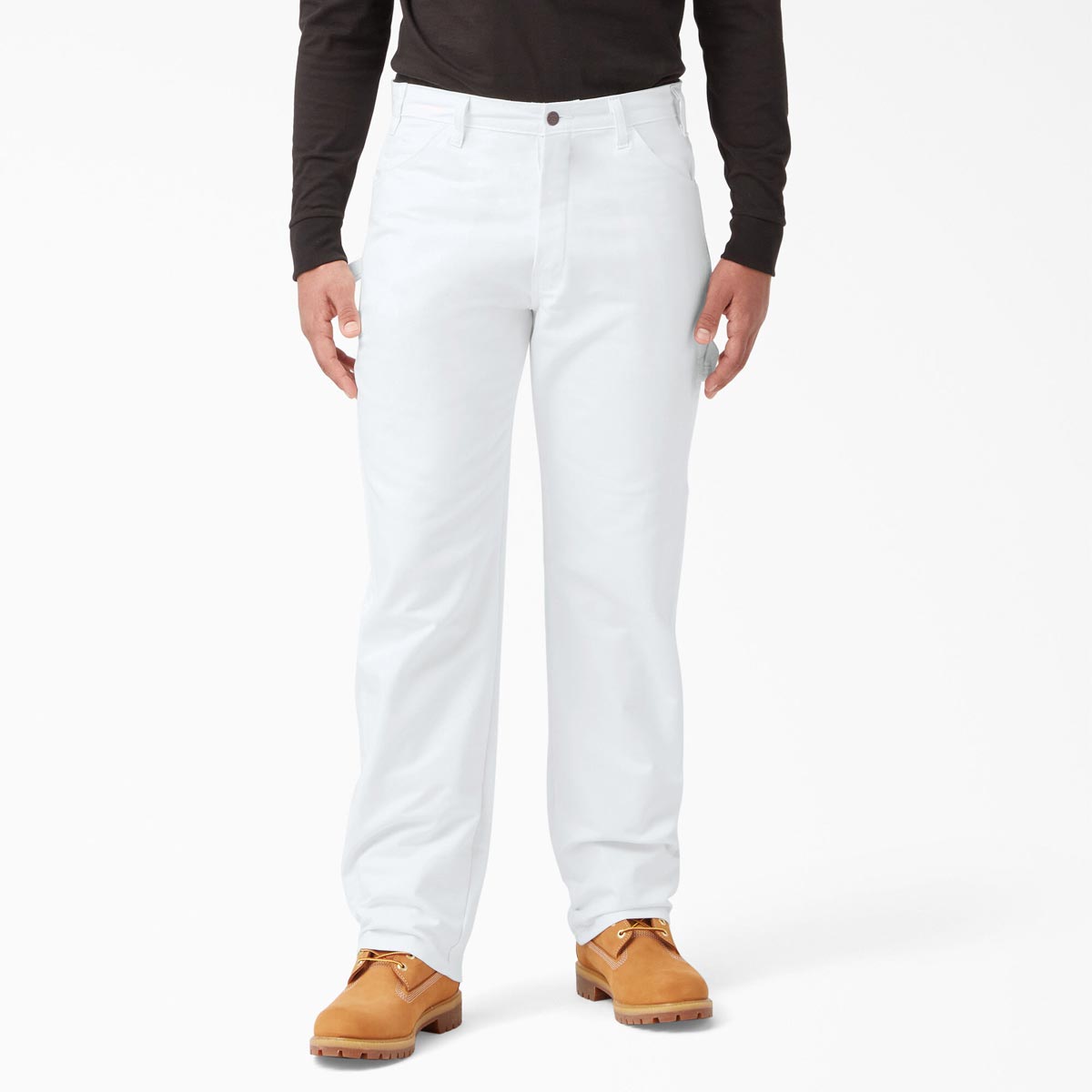 Dickies Men's Painters White Canvas Work Pants (34 X 30