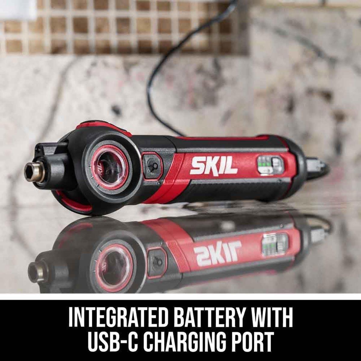 SKIL Twist 2.0 Cordless Rechargeable 4V Electric Screwdriver with
